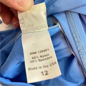 NWT! l*space Flutter Bye One Piece Swim Suit in Persimmon